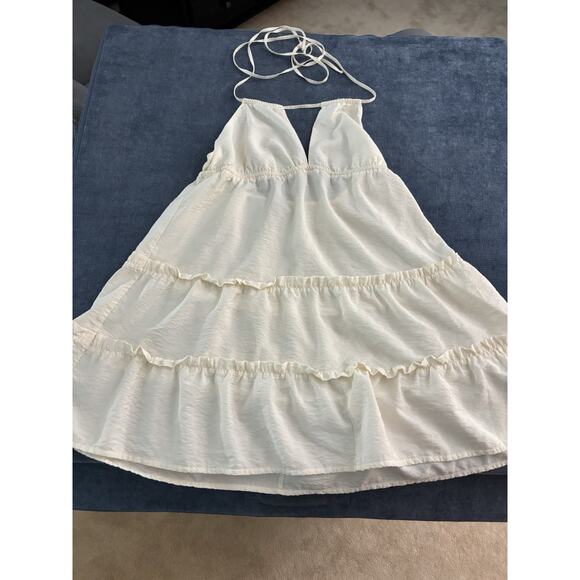 wild fable Dresses & Skirts - Wild Fable Cream Halter Dress M